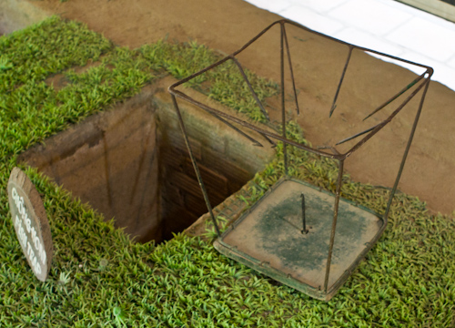 Booby trap used in Vietnam war